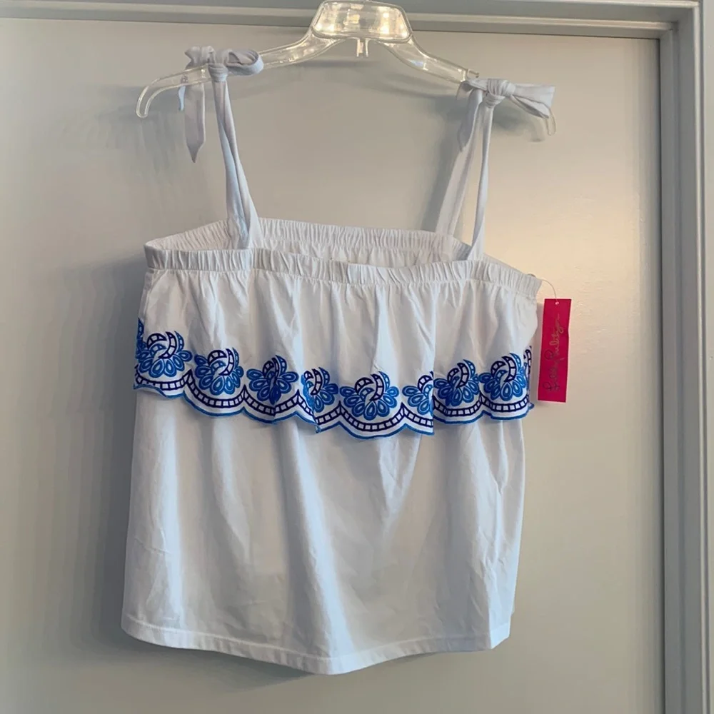 Lilly Pulitzer Benita top - Picture 1 of 6
